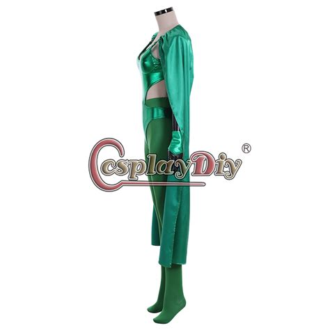 Cosplaydiy X-Men The Gifted Magneto Lorna Dane Polaris Cosplay Costume ...