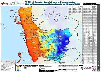 Temperature And Shelter Nfi Cccm Prioritization Maps For Al Hudaydah