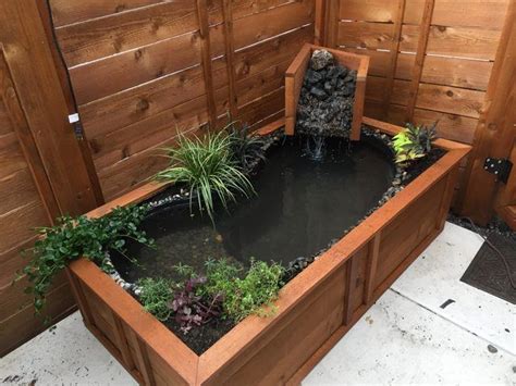 Diy Above Ground Fish Pond The Urban Decor