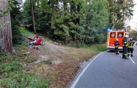 Jugendlicher Verletzt Sich Bei Motorradunfall Schwer