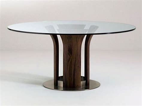 Dining Table Bases For Marble Tops Glass Round Dining Table Dining