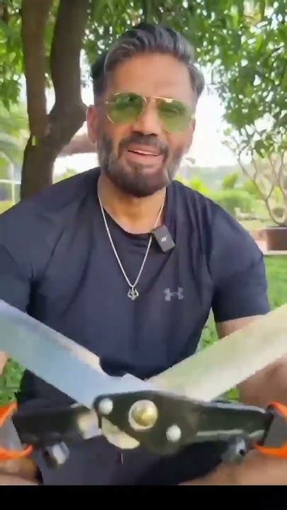 Sunil Shetty In His Garden In Himalayas Toursunil Shetty Now Planting