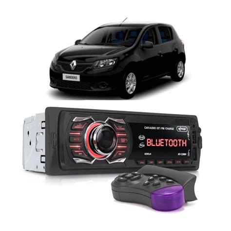 Som Automotivo Mp Bluetooth Atendimento Celular X Usb Renault