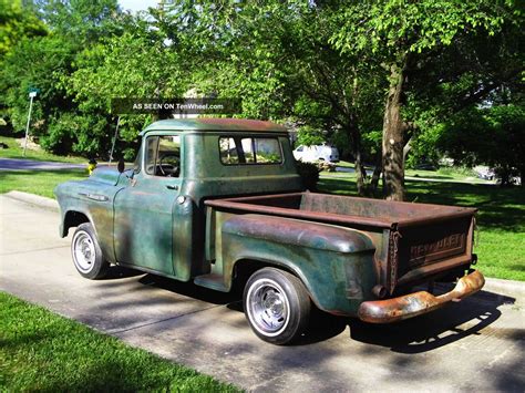 1955 Chevrolet Pickup Patina Truck Rat Rod Truck Shop Truck Patina