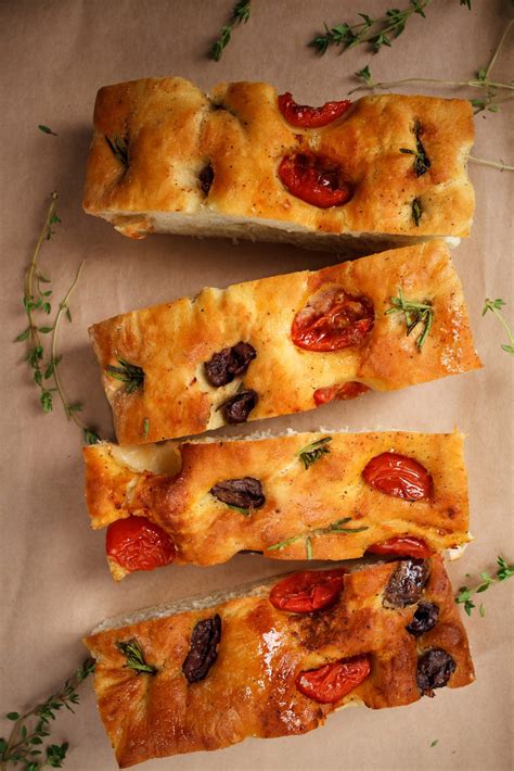 Focaccia Con Pomodorini E Olive Recipe Worldwide