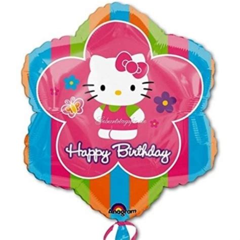 18 Hello Kitty Happy Birthday Foil Balloon Balloon Warehouse™