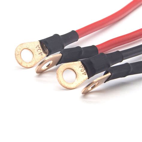 Battery Ring Terminal Wire Harness Connector Charging Plug Cable ...