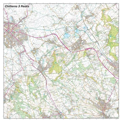 The Chiltern 3 Peaks - SplashMapsSplashMaps