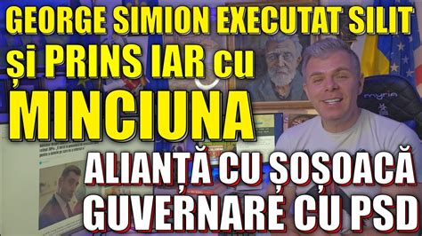 George Simion prins iar cu minciuna Vrăjeala cu salariul alianța cu