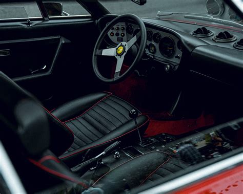 Download 4k Ferrari Dino 308 Interior Wallpaper | Wallpapers.com