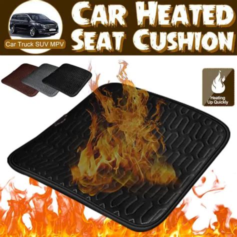 Coussin De Si Ge Chauffant De Voiture Universel Housse Chauffante