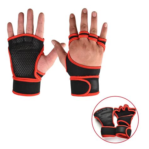 1 Pairs Weightlifting Training Gloves for Men Women Fitness Sports Bod ...