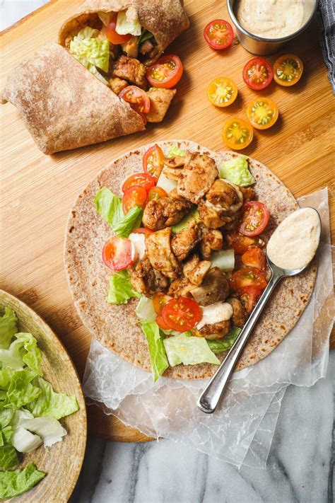 Cajun Chicken Wraps Elle Pear