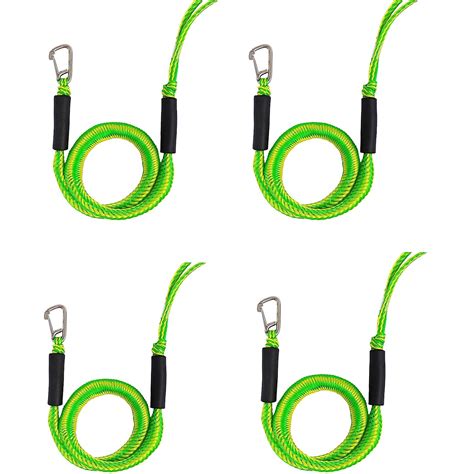 Bungee Dock Lines With Hook 4 Feet Bungee Shock Cords Bungee Docking