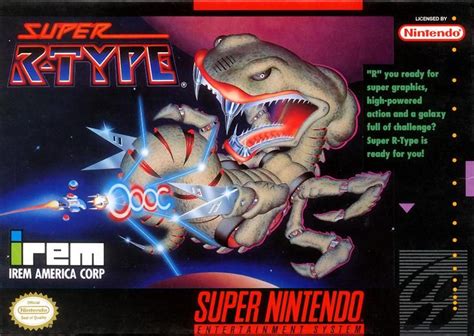 Super R-Type (1991) box cover art - MobyGames