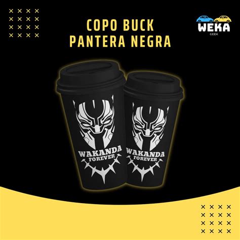 Copo Buck Pantera Negra Shopee Brasil