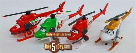 Mattel Disney Planes Roscoe The Rsn Helicopter Take Five A Day