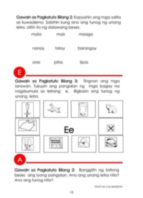 Solution Salitang Magkasintunog Studypool