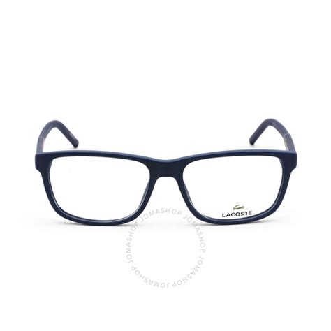 Lacoste Unisex Blue Rectangular Eyeglass Frames L286642453 886895491334 ...