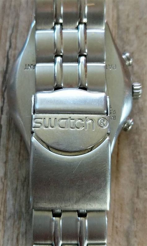 Swatch Swiss Irony Quartz Panda Face Tachymeter Chron Gem