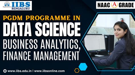 Pgdm Programme In Data Science Business Analytics And Finance Management