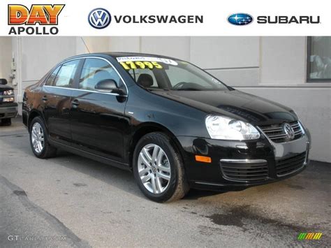 2007 Black Volkswagen Jetta Wolfsburg Edition Sedan 22976545 Photo 11