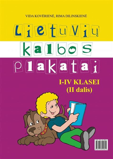 Lietuvių Kalbos Plakatai I Iv Klasei Ii Dalis