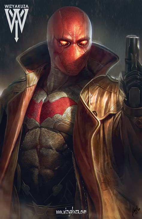 Red Hood By Wizyakuza Red Hood Dc Comics Art Nightwing