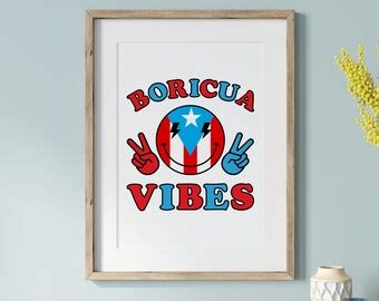 Puerto Rico Wall Art Funny Sofrito Facts Puerto Rican Art Poster