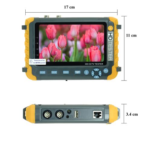 GILS CCTV Tester 8MP Support AHD CVI TVI CVBS With HDMI VGA Input