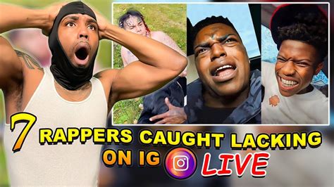 7 Rappers Caught Lacking On IG Live YouTube