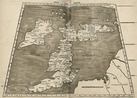 Ptolemy Map Of Britain Ashlan Ninnetta