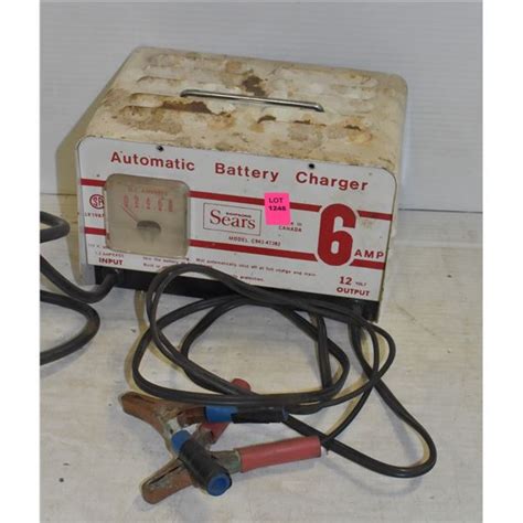 Sears 6amp Battery Charger