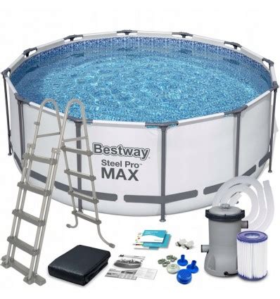 Bestway 427cm X 122cm 14 X 48 Steel Pro MAX Frame Pool 5612X