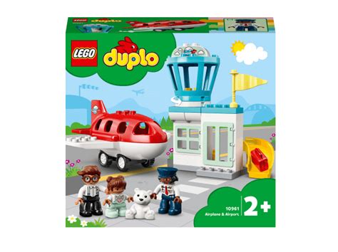 Lego Duplo Town Aeroplane Airport Playset With Airplane And