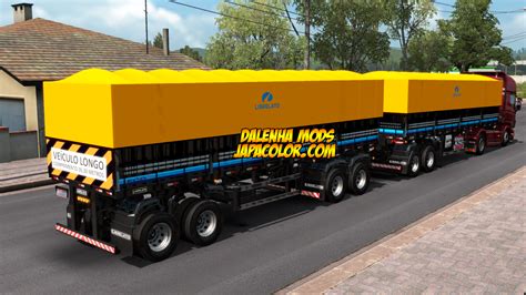 Reboque Rodotrem Librelato Para Ets2 V 1 38 X Dalenha Mods