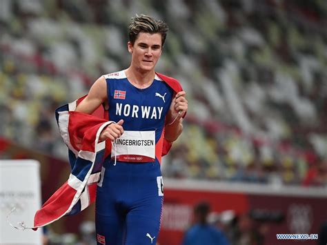 Jakob Ingebrigtsen Olympics 2024 Olympics - Renee Charline