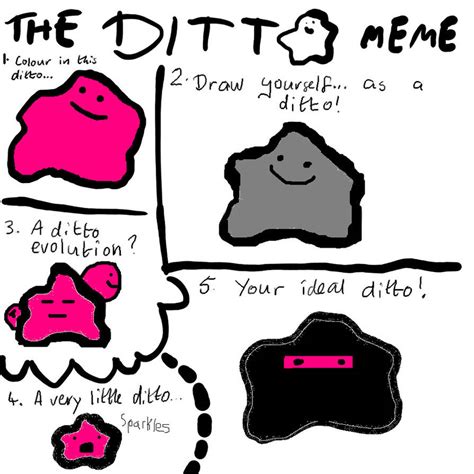 Ditto meme by twitchyspeed on DeviantArt