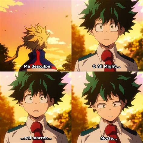 Midoriya Izuku X All Might Anime Poster Hero