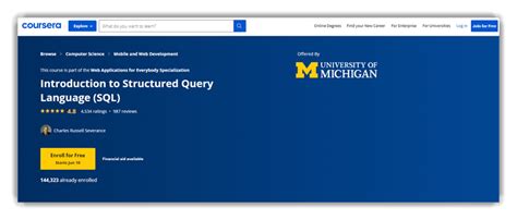 8 Best FREE SQL Courses With Certification 2025
