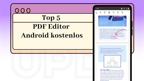 Kostenlose PDF Editoren für Android 2024 UPDF