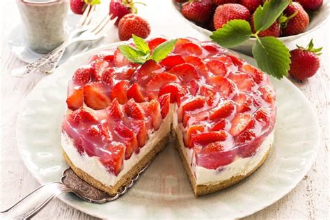 Tarte Aux Fraises Sans Cuisson Et Le Repas Finit En Standing Ovation