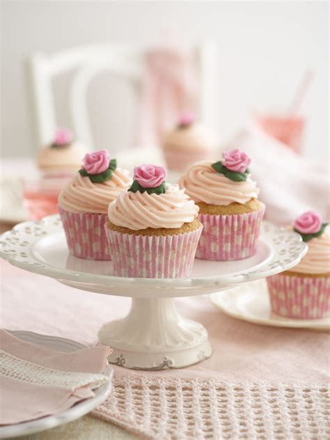 English Rose Cupcakes Recipe By Annabel Karmel