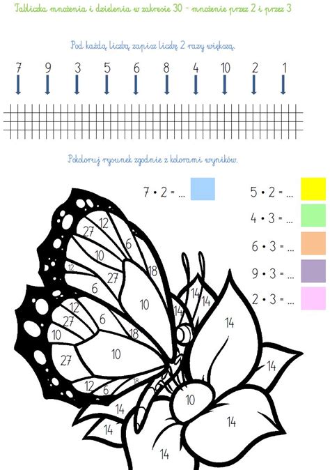 Kolorowanki Matematyczne To Wietna Zabawa Zatem Do Dzie A Wydrukuj