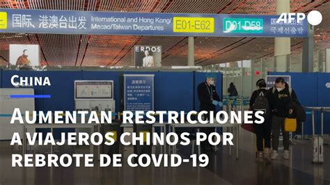 Crecen Restricciones Internacionales A Viajeros Procedentes De China