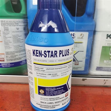 Ken Star Plus 1L Herbicide Racun Rumput Sistemik Systemic Shopee Malaysia