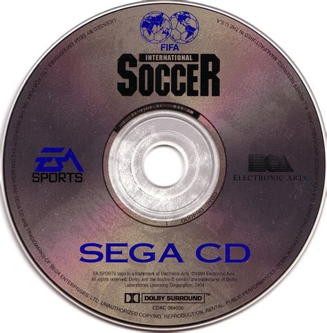 Fifa International Soccer Sega Cd Tectoy