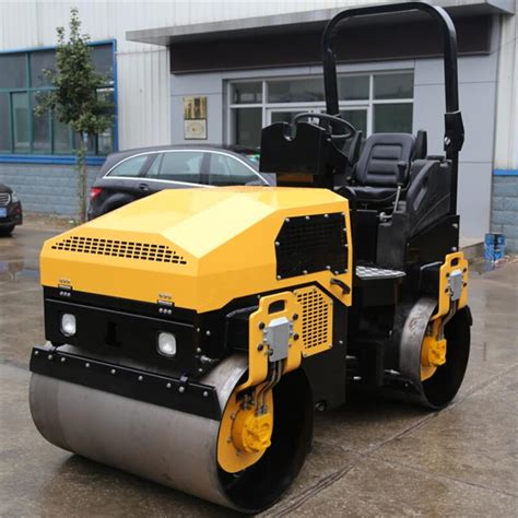 3 Ton Tandem Drum Asphalt Paving Vibratory Roller China Manufacturer