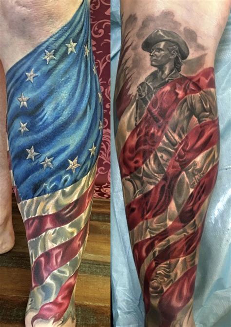 89 Patriotic American Flag Sleeve Tattoo Ideas 2023 Guide Artofit