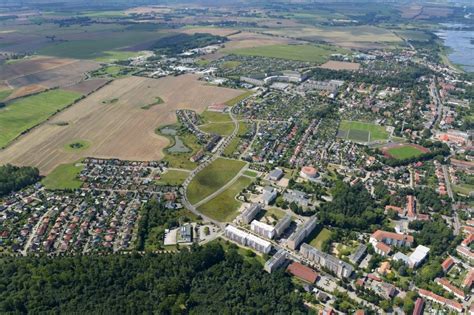 Anklam Aus Der Vogelperspektive Ortsansicht In Anklam Im Bundesland